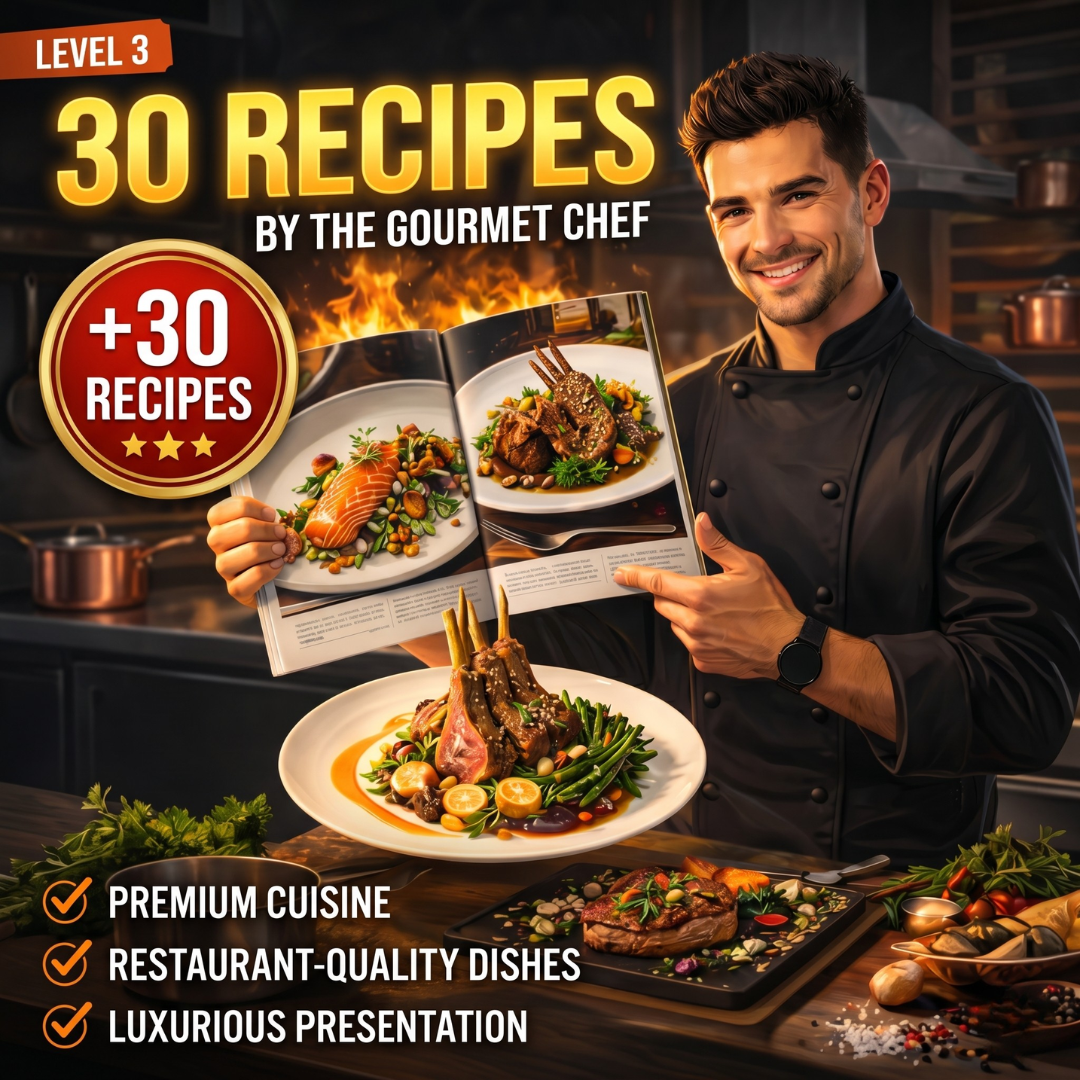 Level 3 – Gourmet Chef Creations